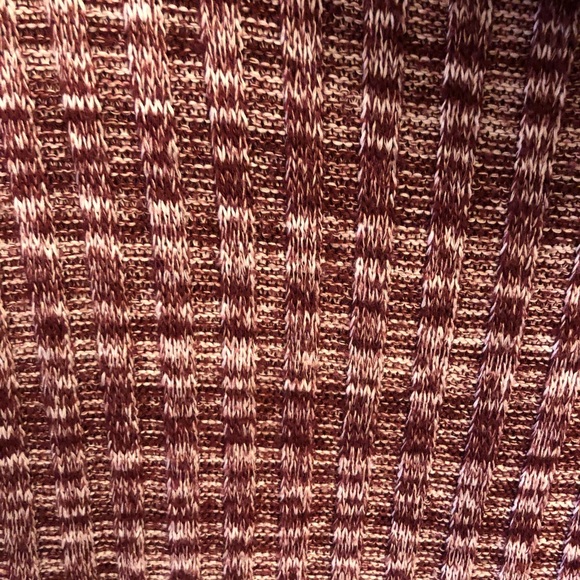 Reddish Purple Cowl Neck Sweater SZ. L - Picture 2 of 4